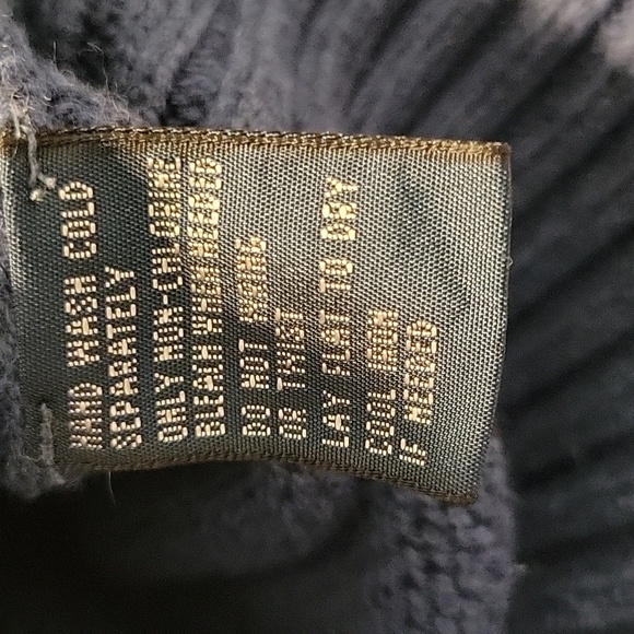 Men's Polo by Ralph Lauren Blue Knit Sweater, Size XXL - Picture 6 of 6